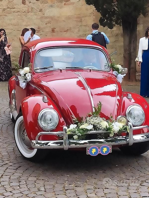 Usata VW Beetle 1960 Rosso Utilitaria