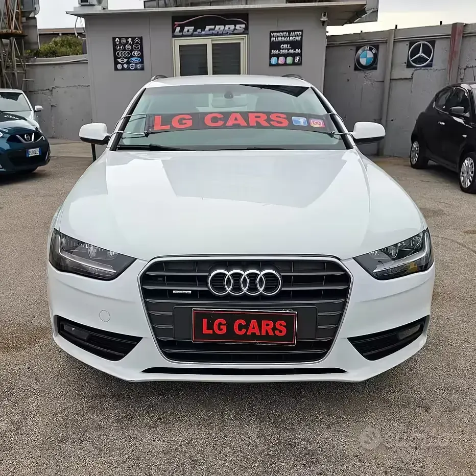 Usata Audi A4 Ambiente 143 CV (105 kW) 2013 Bianco Berlina
