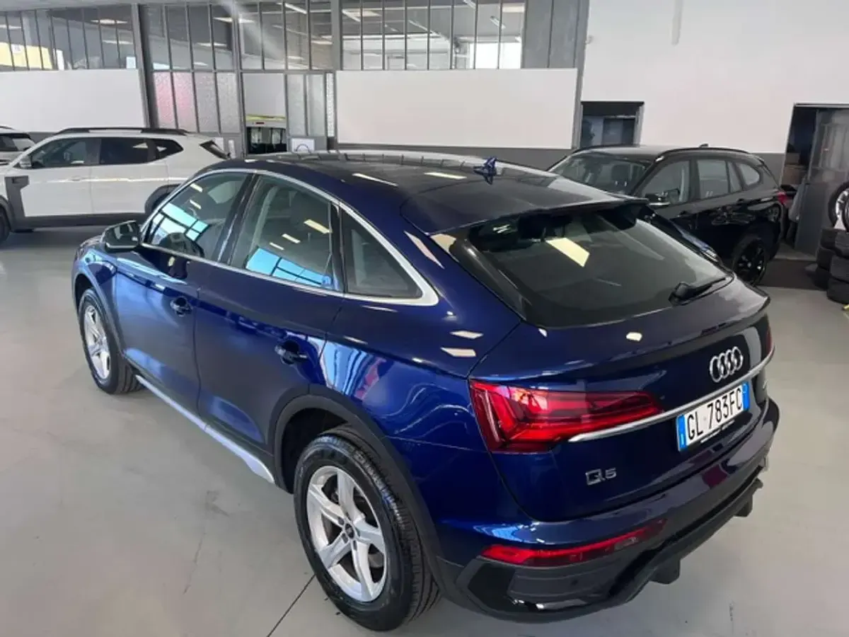Usata Audi Q5 Sportback Advanced 204 CV (150 kW) 2022 Blu/azzurro SUV