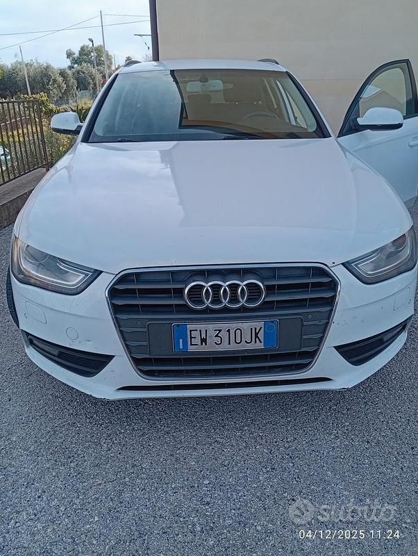 Usata Audi A4 Ambiente 150 CV (110 kW) 2014 Bianco Station wagon
