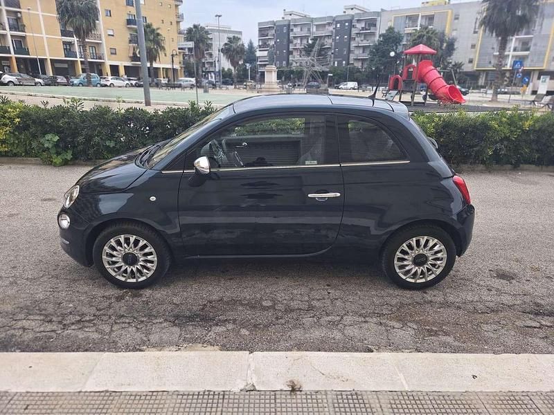 Usata Fiat 500 Lounge 69 CV (50 kW) 2017 Blu/azzurro Utilitaria