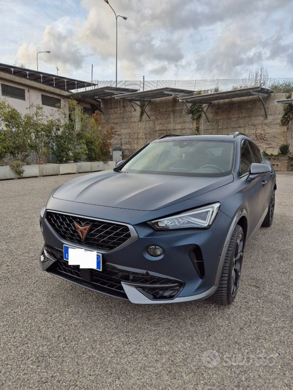 Usata Cupra Formentor 150 CV (110 kW) 2022 Blu SUV