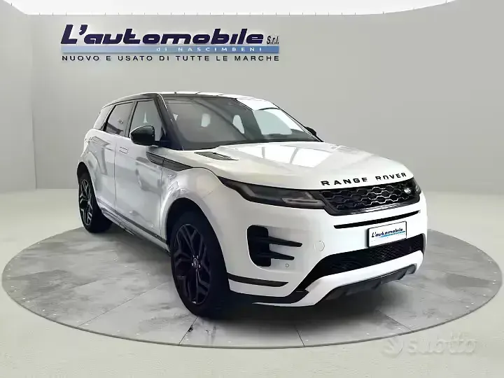 Usata Land Rover Range Rover evoque R-Dynamic 150 CV (110 kW) 2019 Bianco SUV