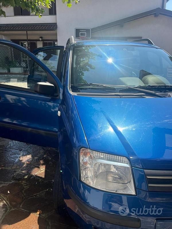 Usata Fiat Panda 2007 Blu Utilitaria