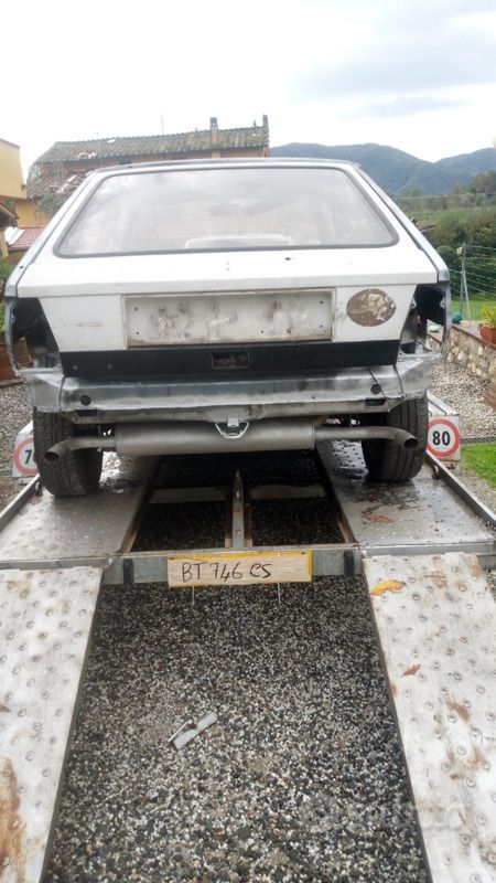 Usata Lancia Delta 166 CV (122 kW) 1987 Grigio Utilitaria