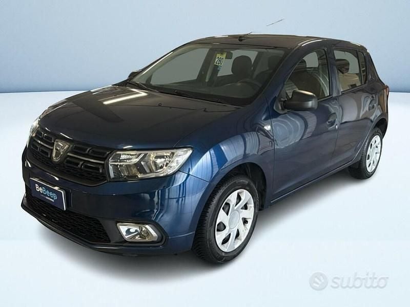 Usata Dacia Sandero Ambiance 75 CV (55 kW) 2018 Blu metallizzato Berlina