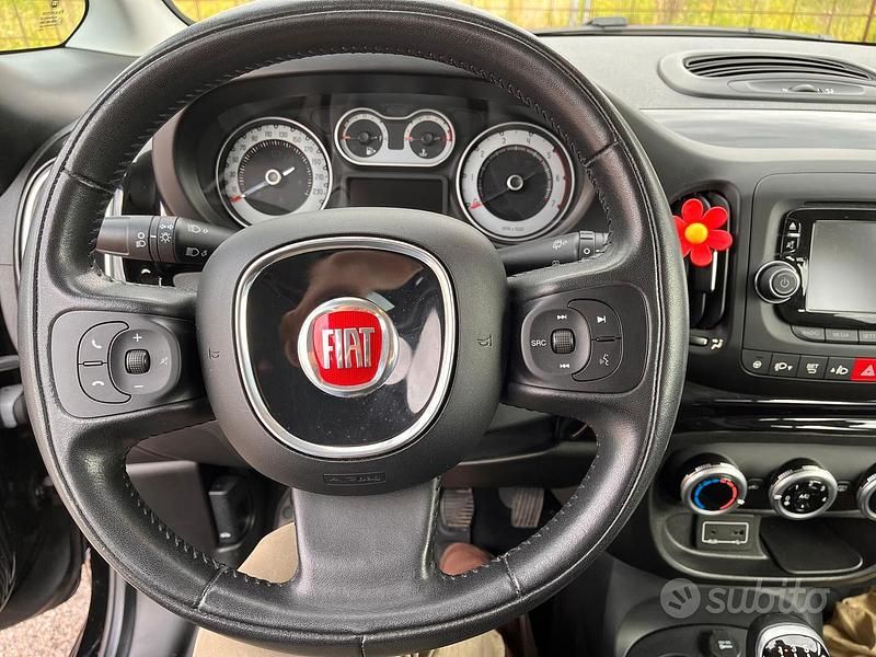 Usata Fiat 500L Living 95 CV (69 kW) 2016 Nero Monovolume