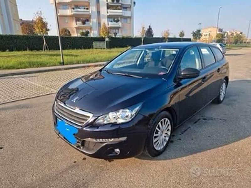 Usata Peugeot 308 SW Access 99 CV (72 kW) 2016 Blu/azzurro Station wagon