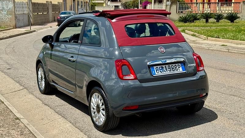 Usata Fiat 500C 69 CV (50 kW) 2022 Grigio Cabrio