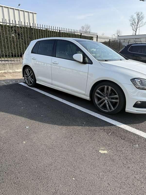 Usata VW Golf VII Sportline 110 CV (80 kW) 2016 Bianco Berlina