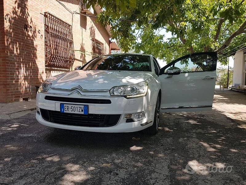 Usata Citroën C5 163 CV (119 kW) 2013 Bianco Berlina