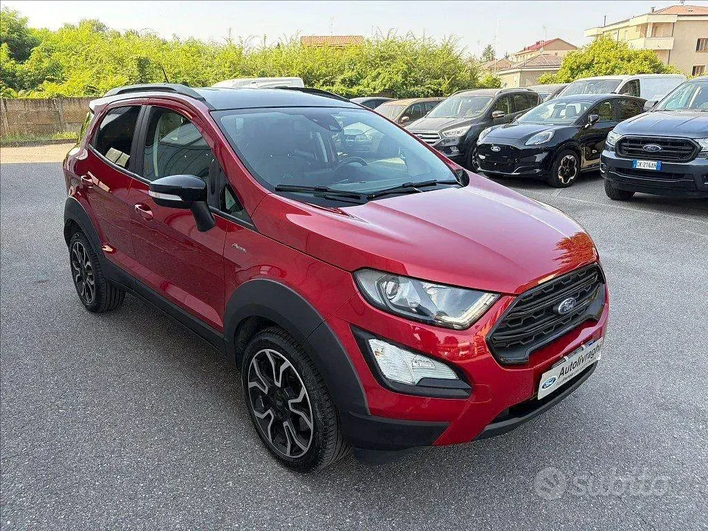 Usata Ford Ecosport Active 125 CV (91 kW) 2022 Rosso SUV