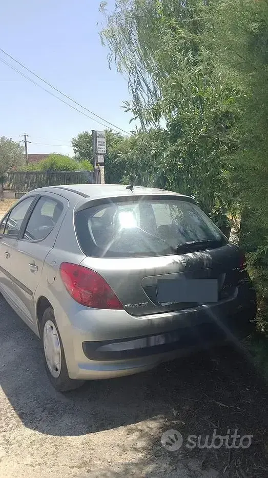 Usata Peugeot 207 68 CV (50 kW) 2007 Grigio Berlina
