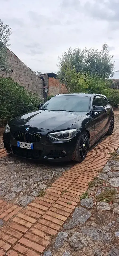 Usata BMW 125 218 CV (160 kW) 2013 Nero Utilitaria