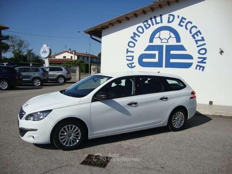 Usata Peugeot 308 Active 99 CV (72 kW) 2016 Bianco Station wagon
