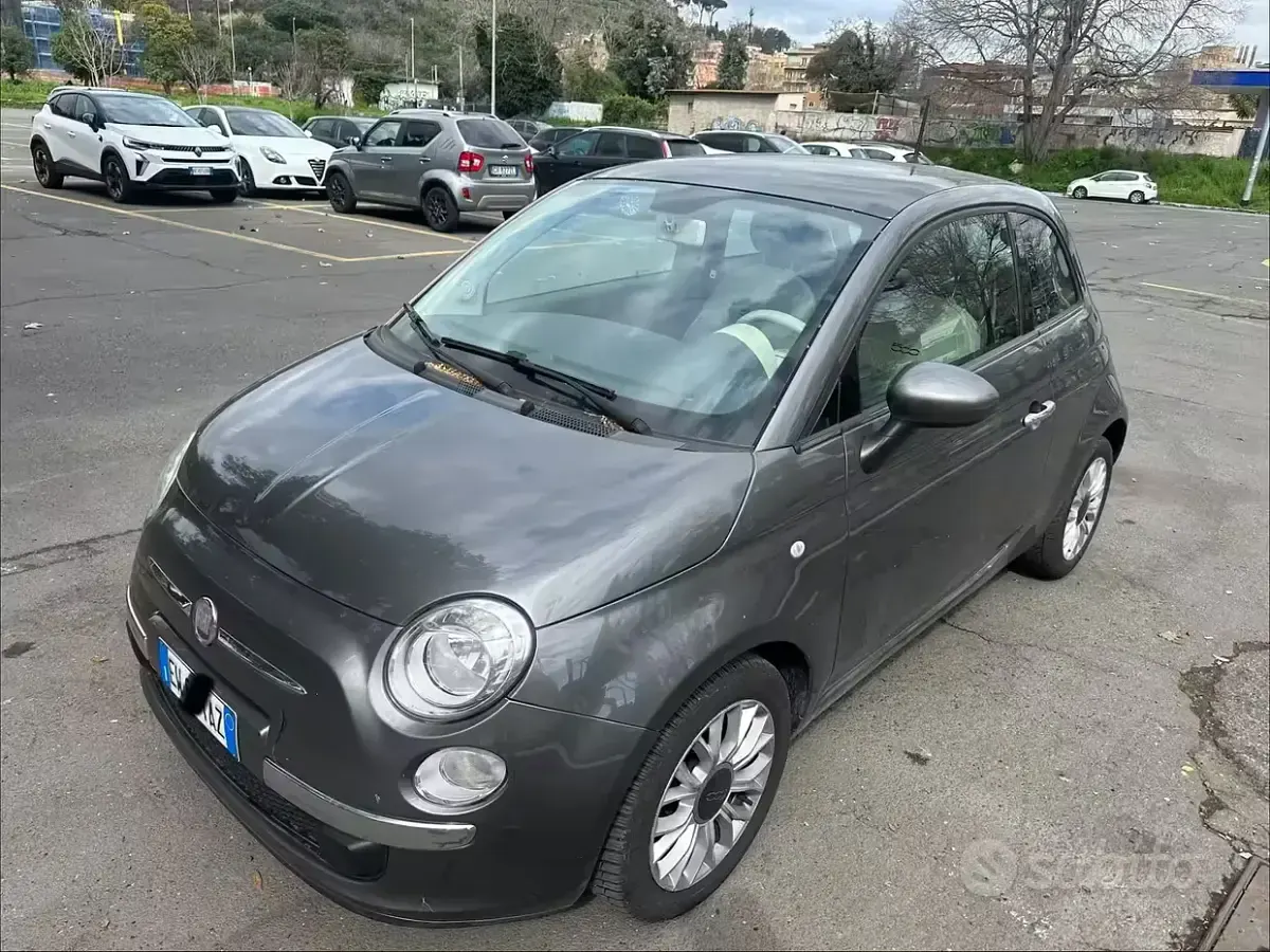 Usata Fiat 500 69 CV (50 kW) 2015 Grigio Berlina