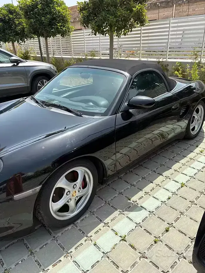 Usata Porsche Boxster 204 CV (150 kW) 1998 Nero Cabrio