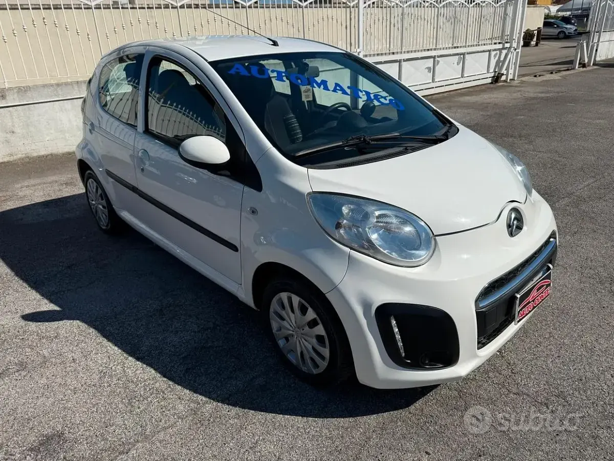 Usata Citroën C1 68 CV (50 kW) 2014 Bianco Utilitaria