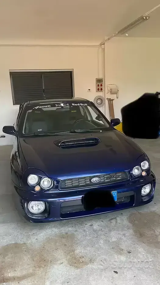 Usata Subaru Impreza 218 CV (160 kW) 2001 Blu Coupé