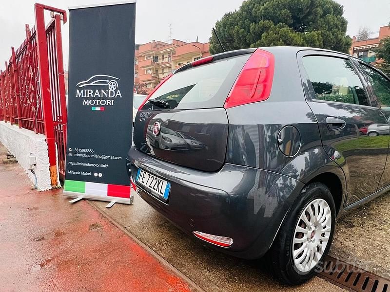 Usata Fiat Punto Lounge 77 CV (56 kW) 2016 Grigio Utilitaria