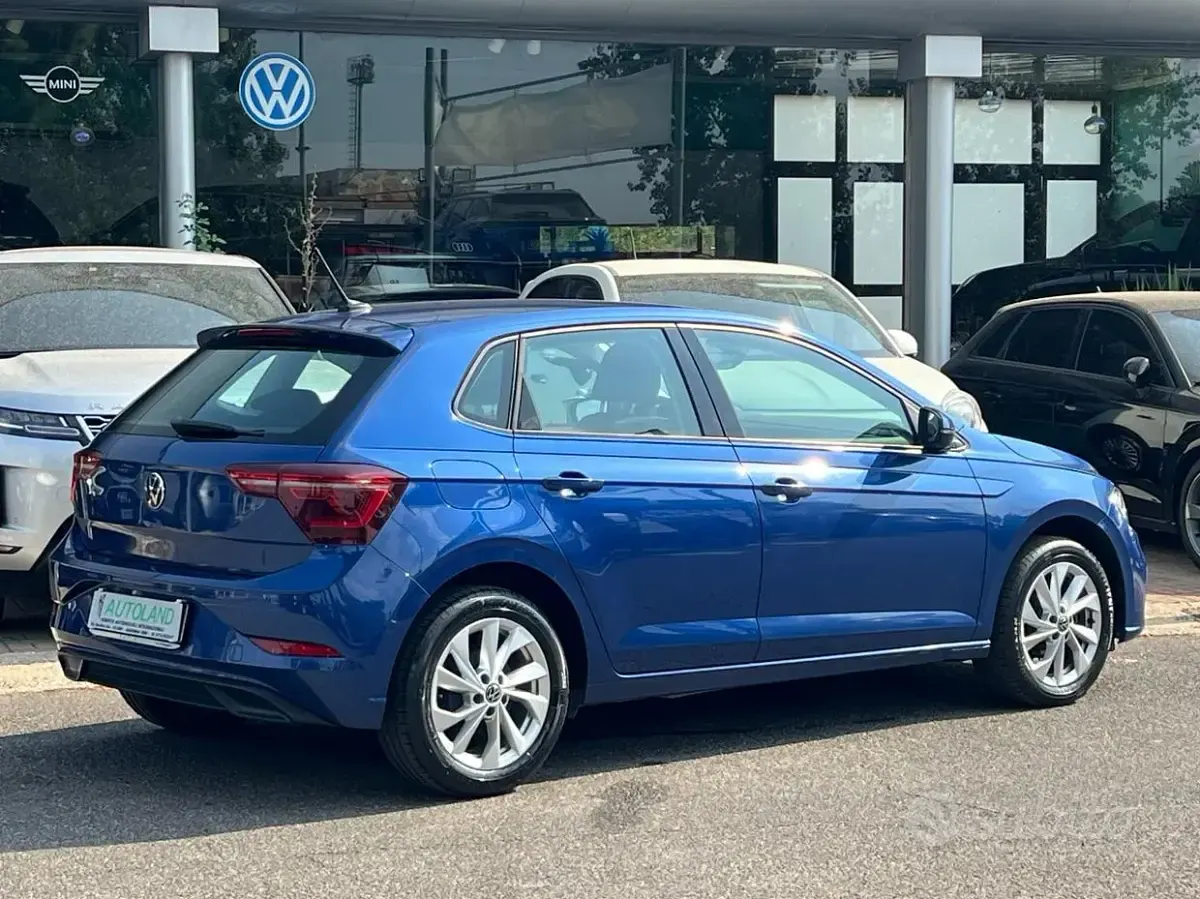 Usata VW Polo Style 95 CV (69 kW) 2022 Bluazzurro Utilitaria