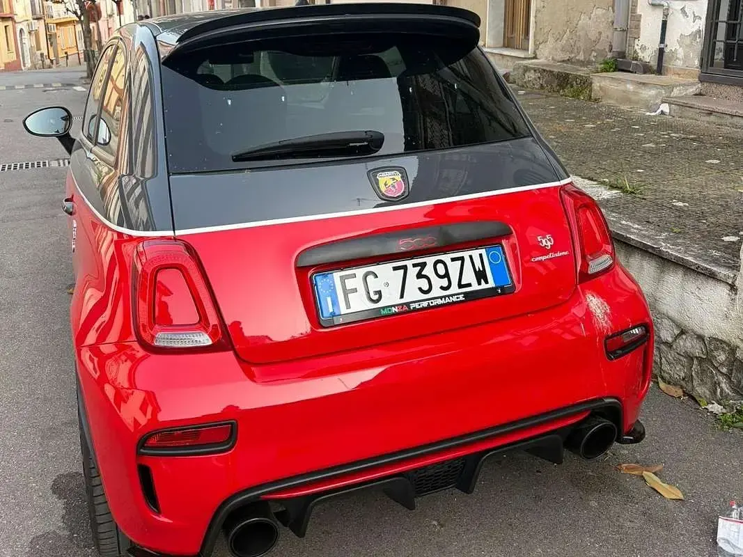 Usata Abarth 595 Competizione 179 CV (131 kW) 2017 Rosso Utilitaria