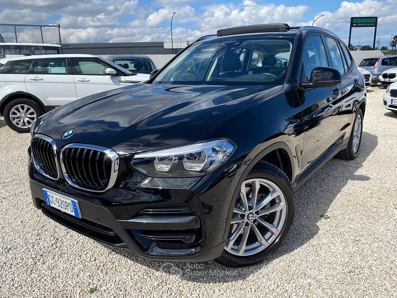 Usata BMW X3 Luxury Line 150 CV (110 kW) 2020 Nero SUV