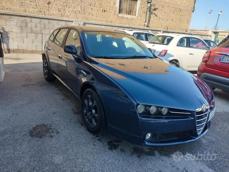 Usata Alfa Romeo 159 Progression 149 CV (109 kW) 2007 Blu Berlina