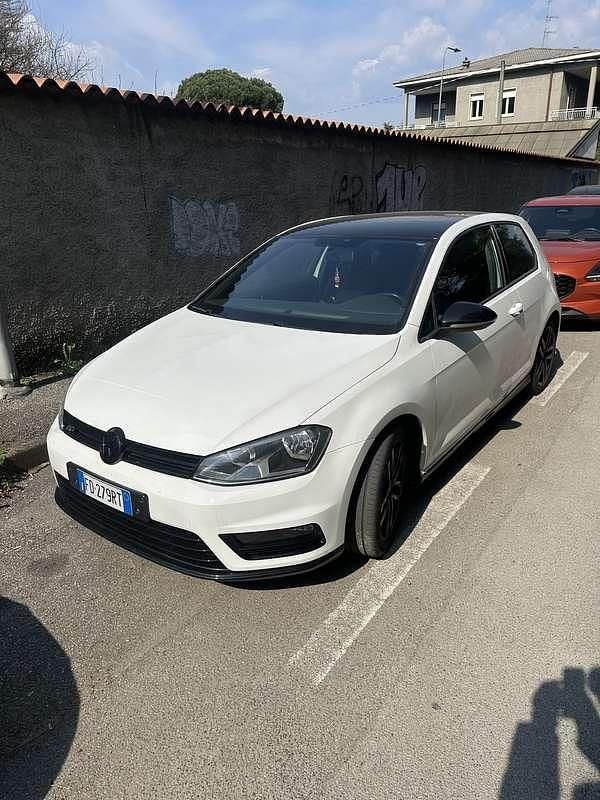 Usata VW Golf VII Edition 125 CV (91 kW) 2016 Bianco Berlina