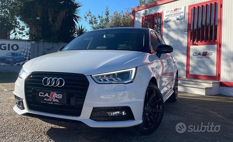 Usata Audi A1 Sportback S-Line 95 CV (69 kW) 2016 Bianco Utilitaria