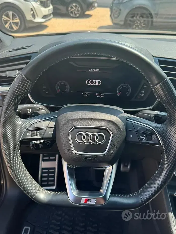 Usata Audi Q3 S-Line 150 CV (110 kW) 2020 Nero SUV