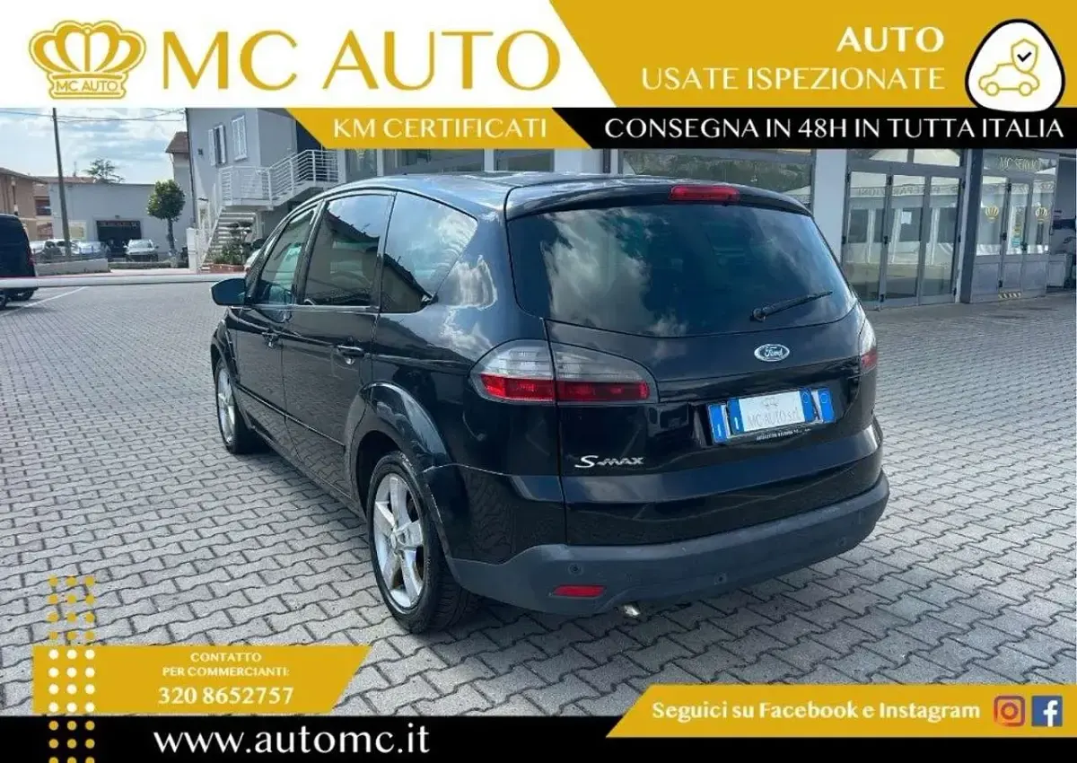 Usata Ford S-MAX S 140 CV (102 kW) 2007 Nero Monovolume