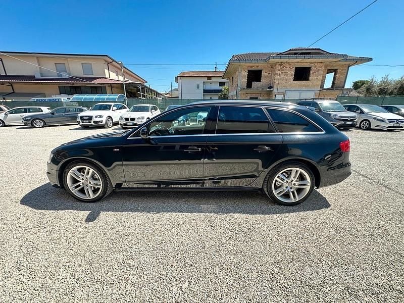 Usata Audi A4 S-Line 150 CV (110 kW) 2014 Nero Station wagon