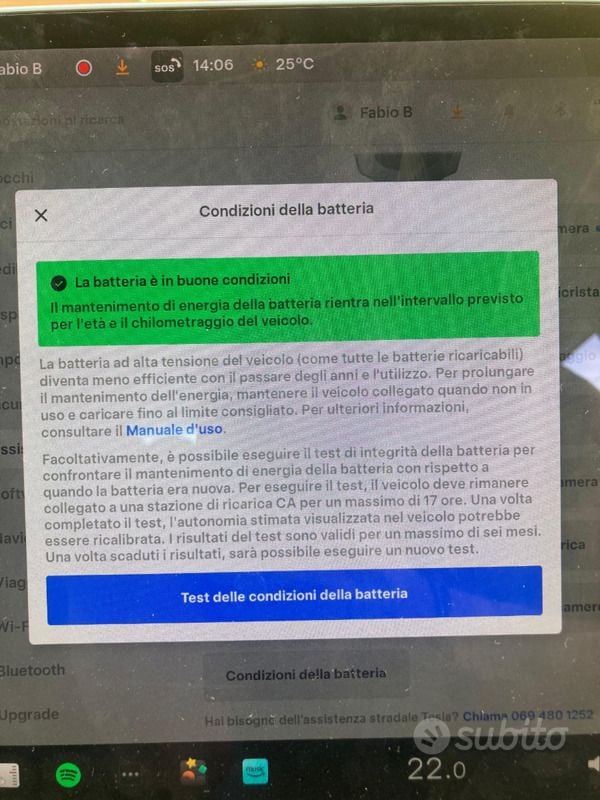 Usata Tesla Model 3 Long Range AWD 235 kW (320 CV) 2021 Grigio Berlina