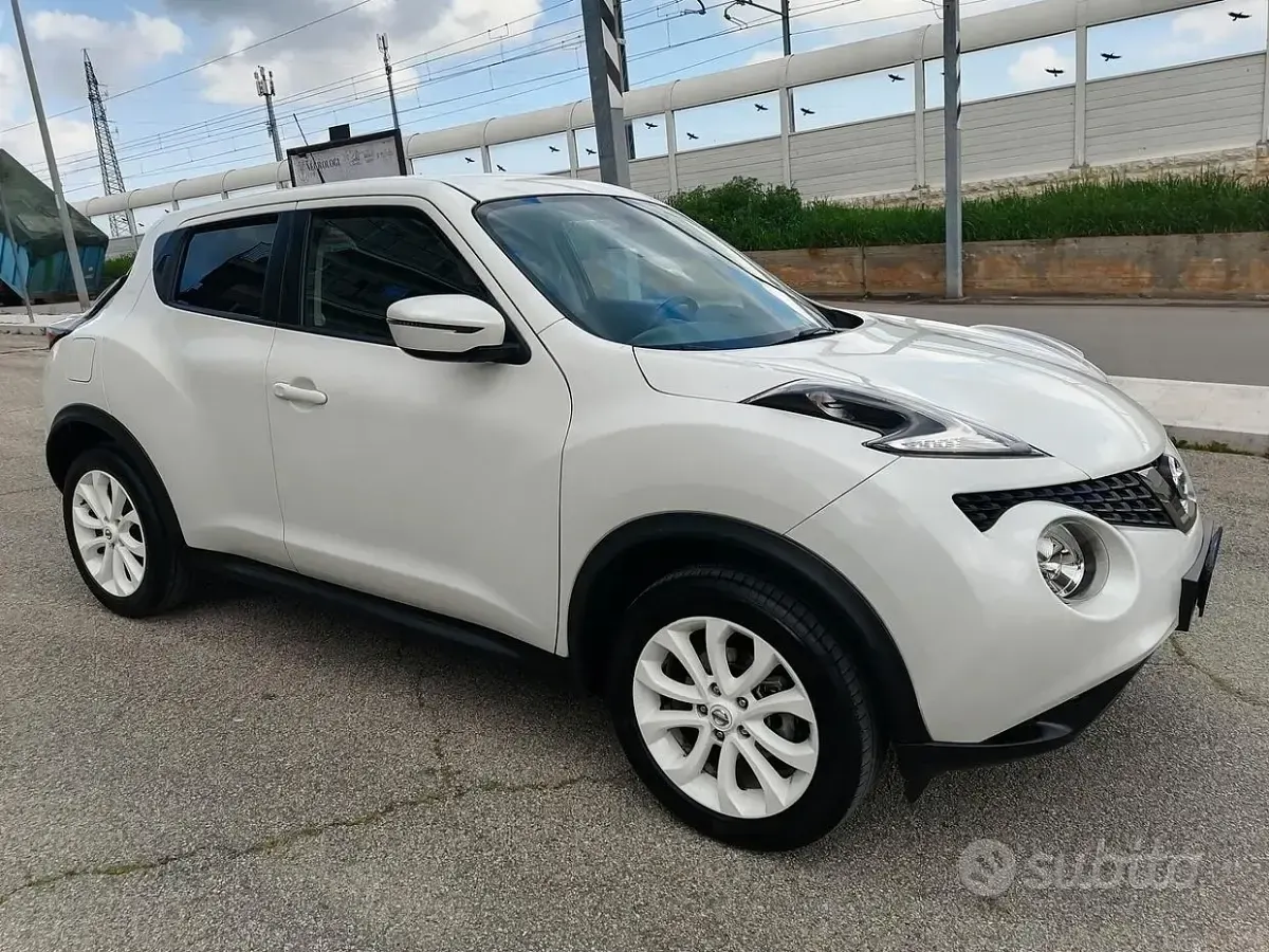 Usata Nissan Juke Tekna 110 CV (80 kW) 2019 Bianco SUV