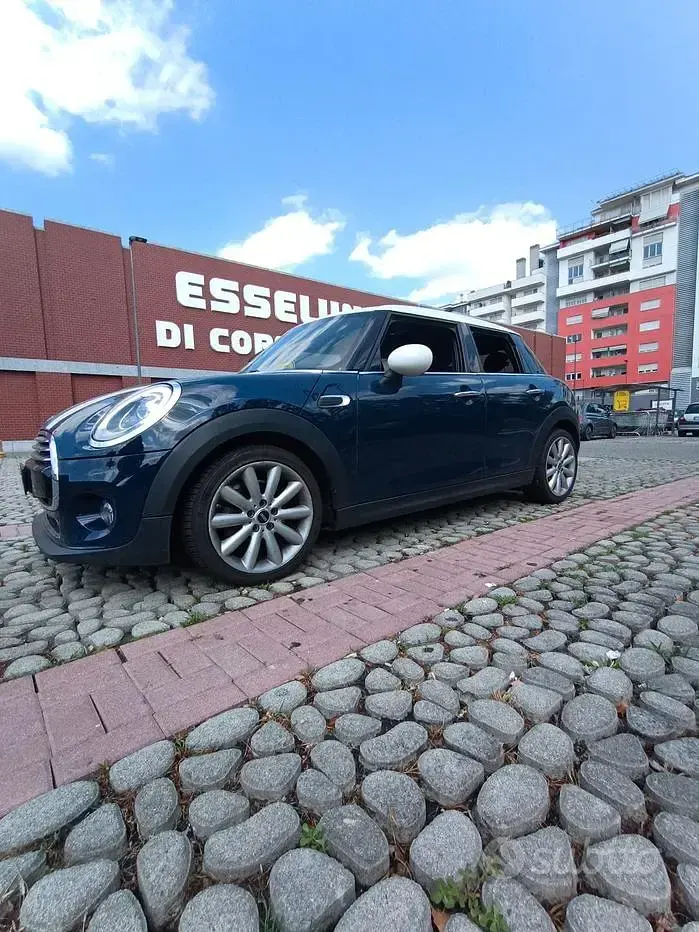 Usata Mini Cooper 88 CV (64 kW) 2015 Bluazzurro Utilitaria