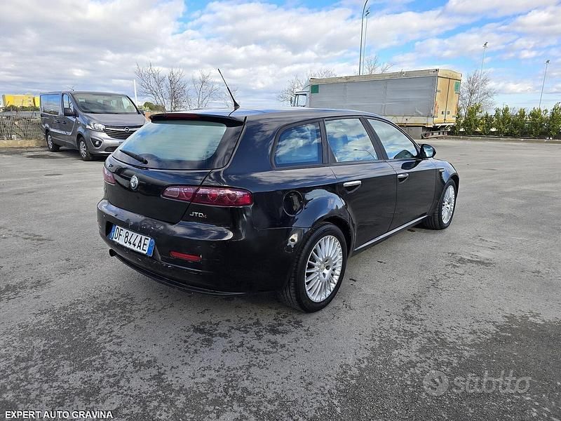 Usata Alfa Romeo 159 150 CV (110 kW) 2008 Nero Station wagon