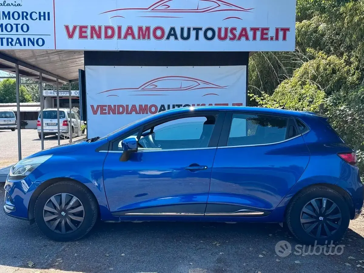 Usata Renault Clio IV Intens 90 CV (66 kW) 2018 Blu Berlina