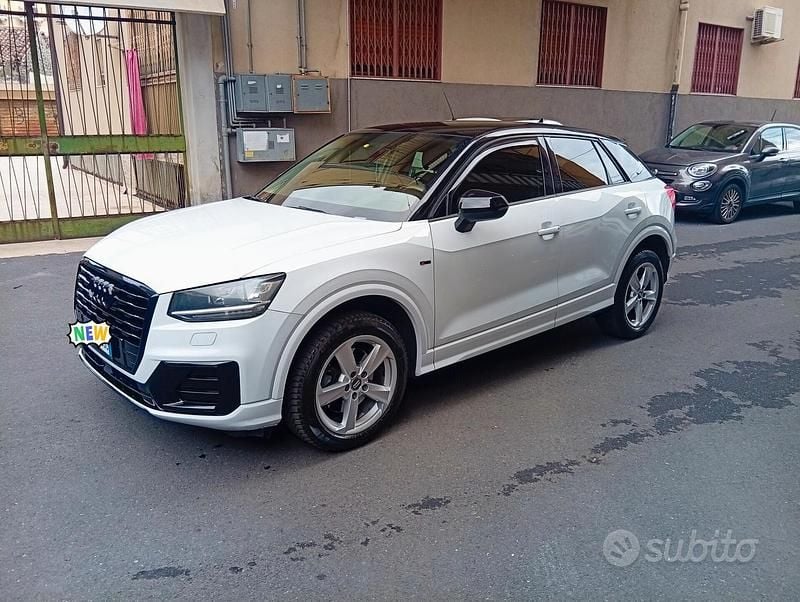 Usata Audi Q2 S-Line 116 CV (85 kW) 2018 Bianco SUV