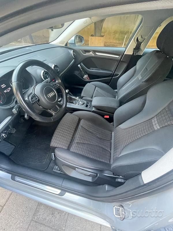 Usata Audi A3 105 CV (77 kW) 2014 Grigio Berlina