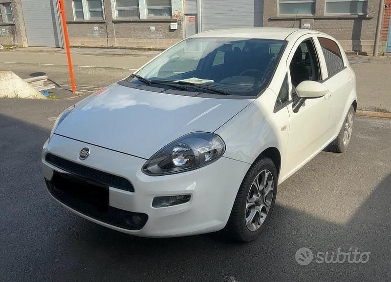 Usata Fiat Punto Lounge 69 CV (50 kW) 2017 Bianco Utilitaria