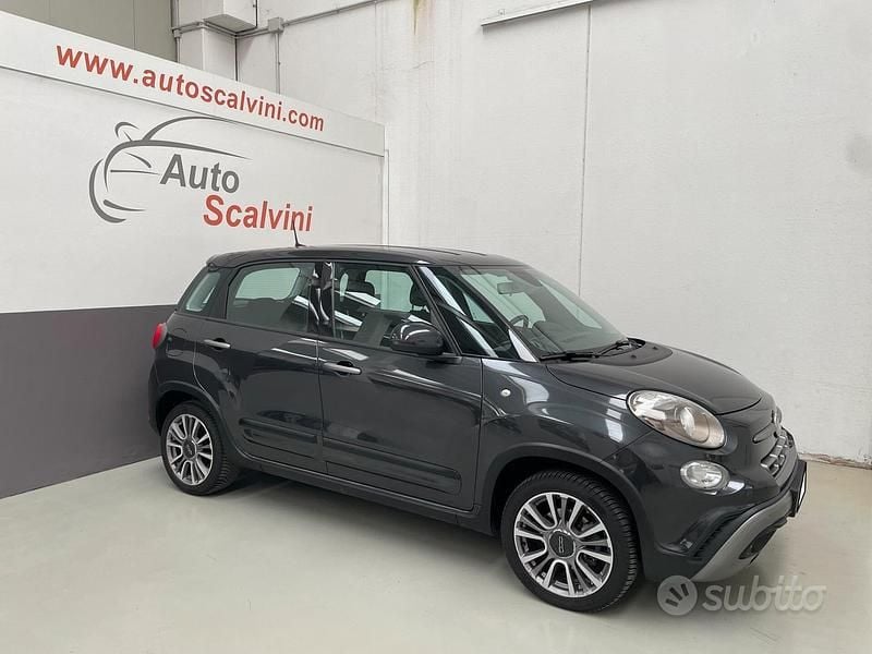 Usata Fiat 500L Cross 95 CV (69 kW) 2019 Grigio Monovolume