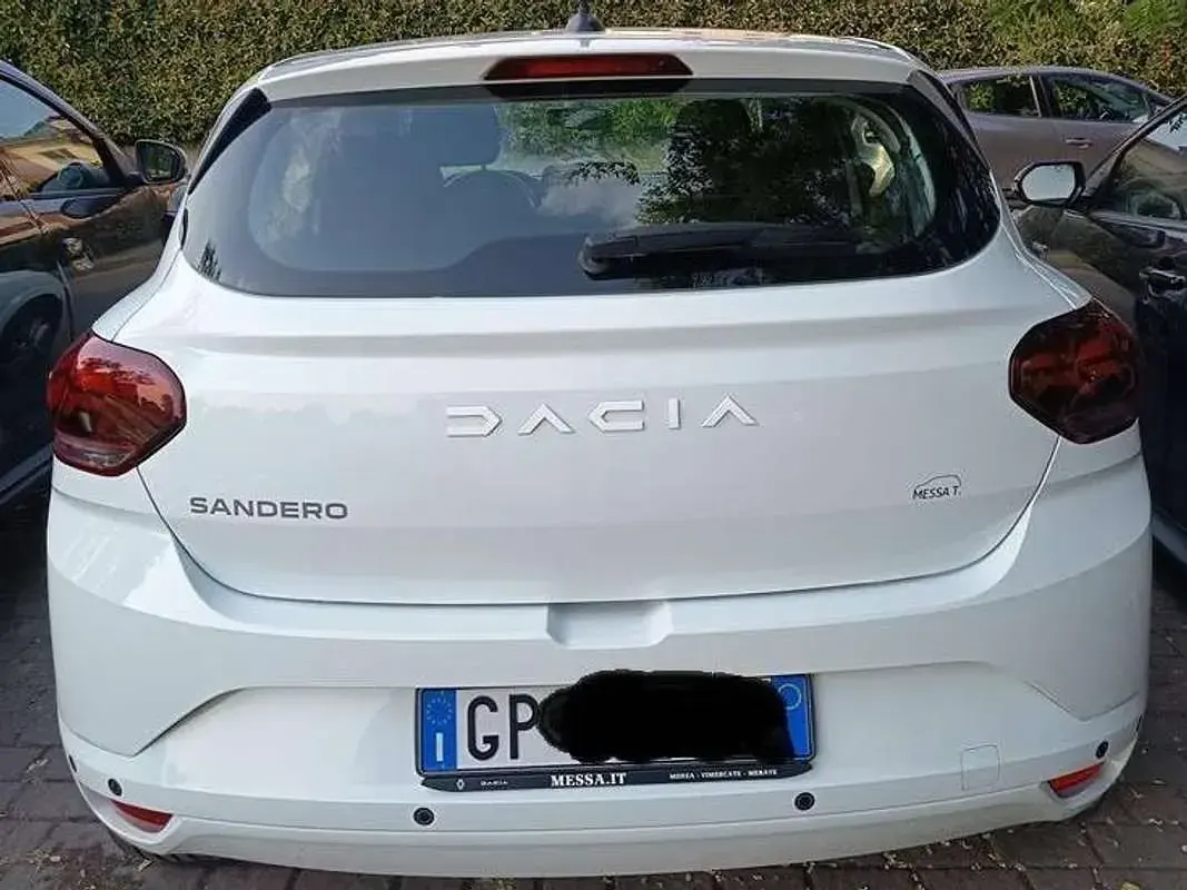 Usata Dacia Sandero Expression 101 CV (74 kW) 2023 Bianco Berlina