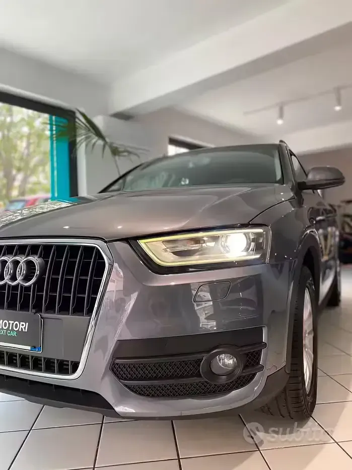 Usata Audi Q3 Advanced 140 CV (102 kW) 2014 Grigio SUV