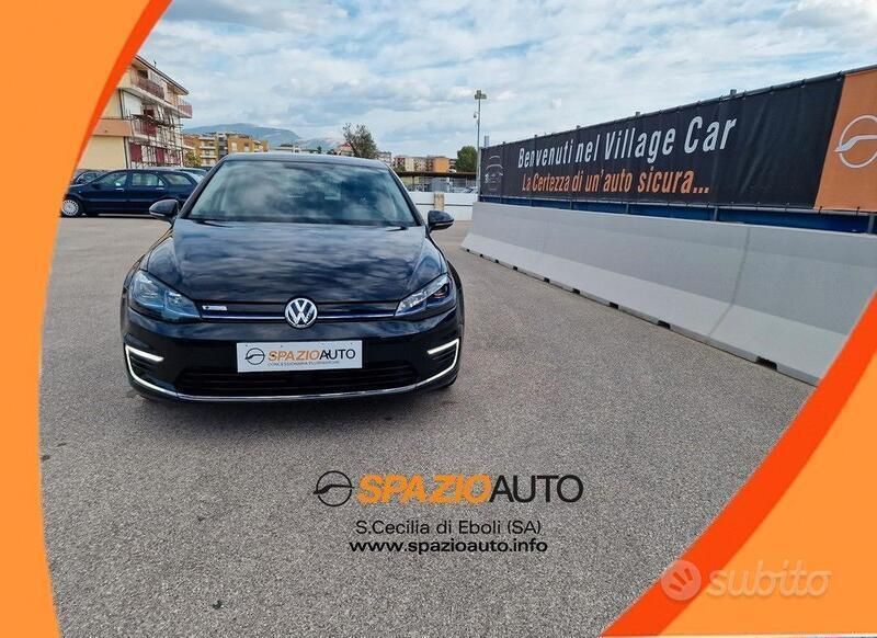 Usata VW e-Golf 100 kW (136 CV) 2019 Nero Utilitaria