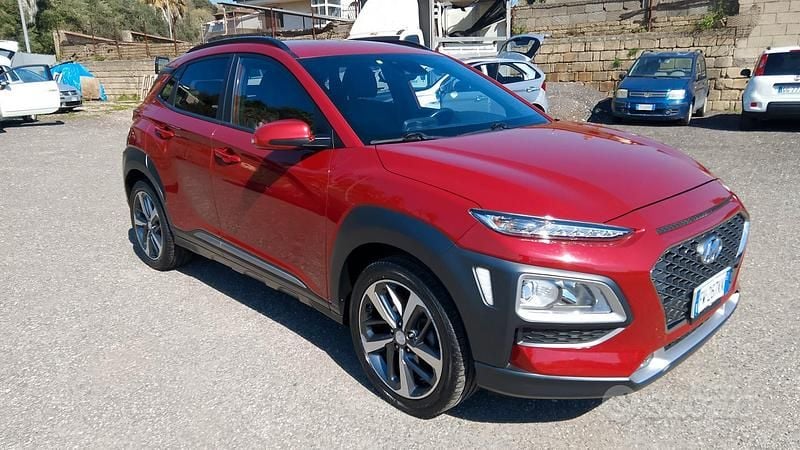 Usata Hyundai Kona 116 CV (85 kW) 2019 Rosso SUV