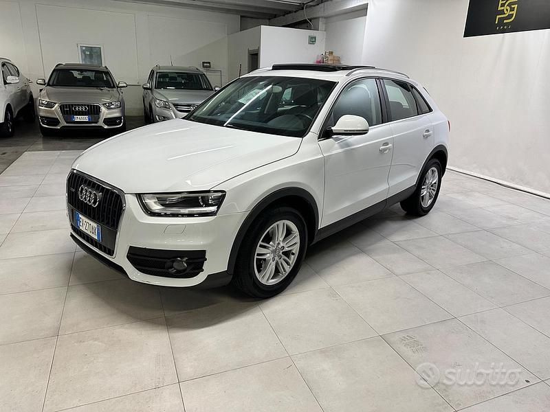 Bianco Usata 2014 Audi Q3 Ambiente SUV | 12.500 € (Buon prezzo) - Immagine 1/4