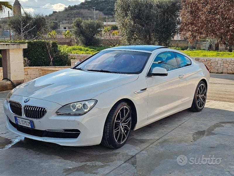 Usata BMW 640 Comfort Edition 313 CV (230 kW) 2012 Bianco Coupé