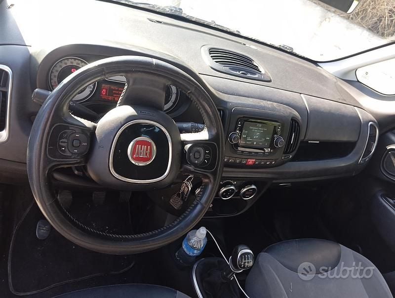 Usata Fiat 500L Living 85 CV (62 kW) 2014 Verde Monovolume