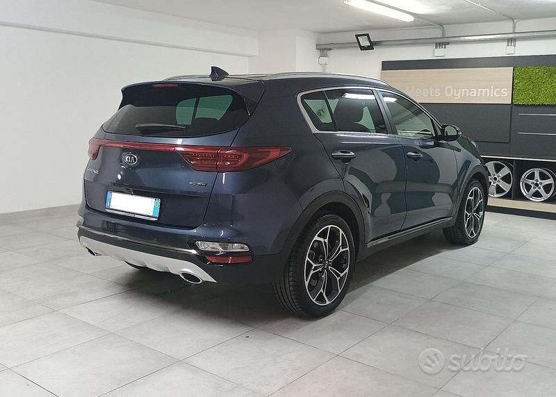 Usata Kia Sportage GT-Line 136 CV (100 kW) 2020 Blu SUV